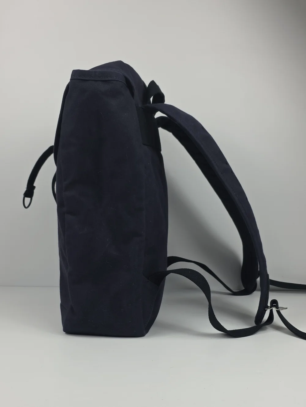 Rare Trakke Arkaig Bleu Navy Waterproof Waxed Canvas Backpack